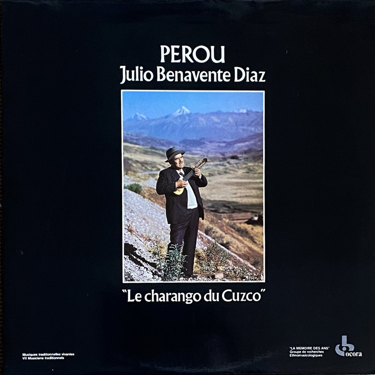 JULIO BENAVENTE DIAZ / PEROU: LE CHARANGO DU CUZCO