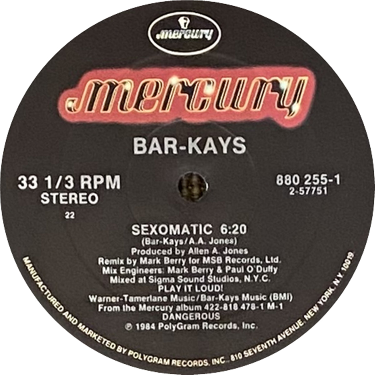 BAR-KAYS / SEXOMATIC