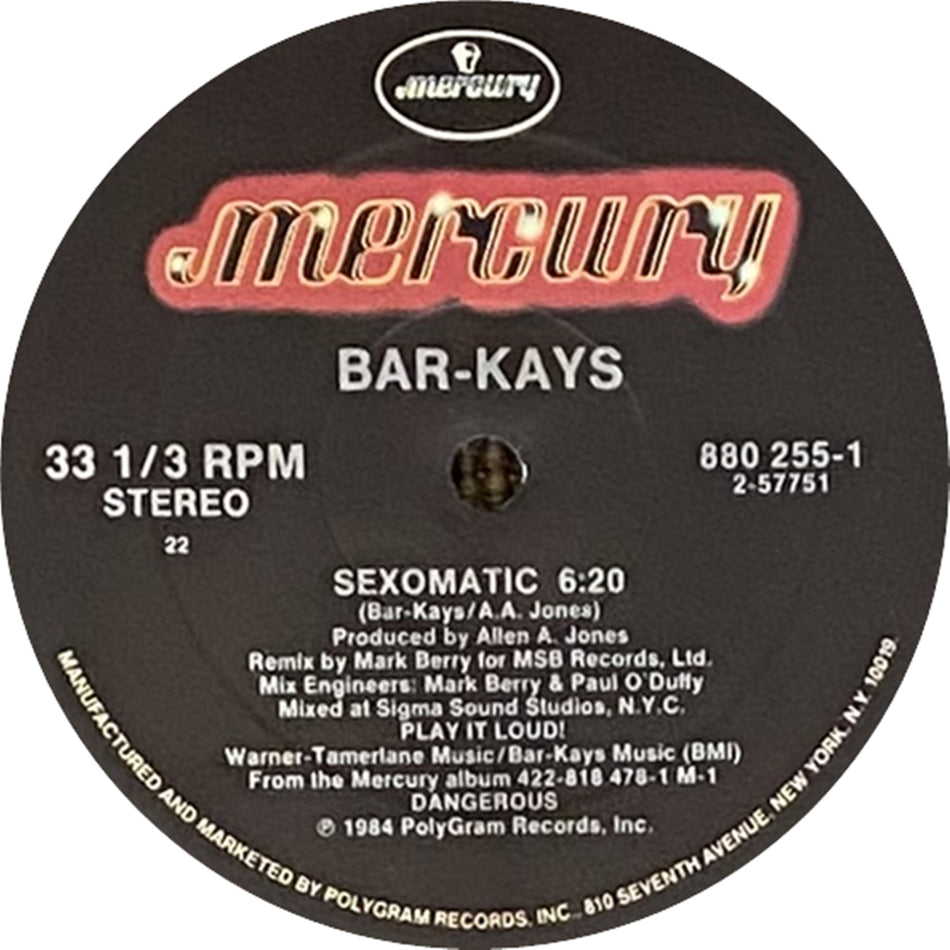 BAR-KAYS / SEXOMATIC