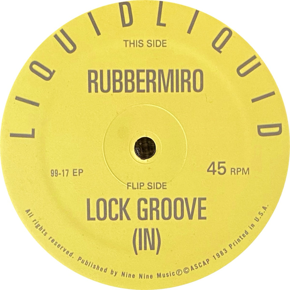 RUBBERMIRO - LOCK GROOVE (IN)