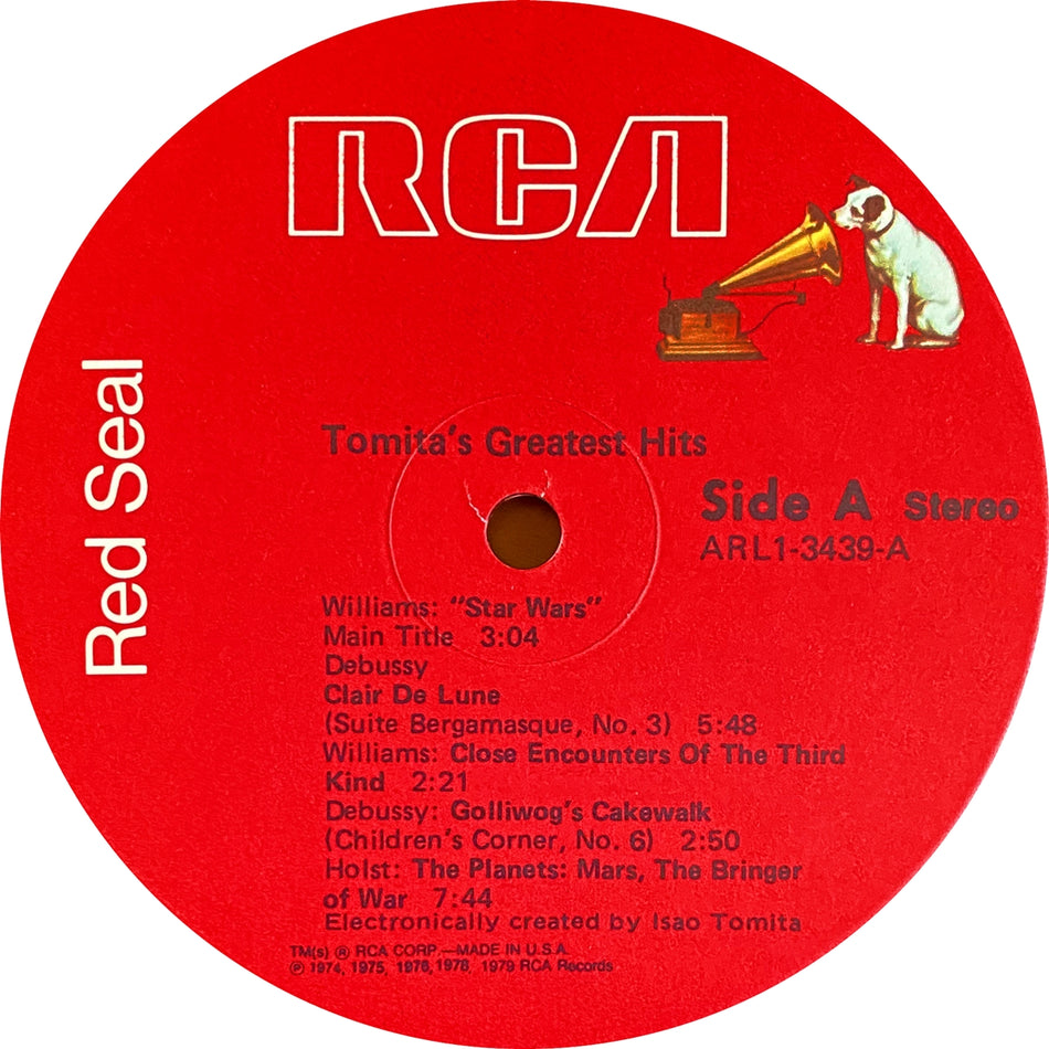 TOMITA / TOMITA'S GREATEST HITS