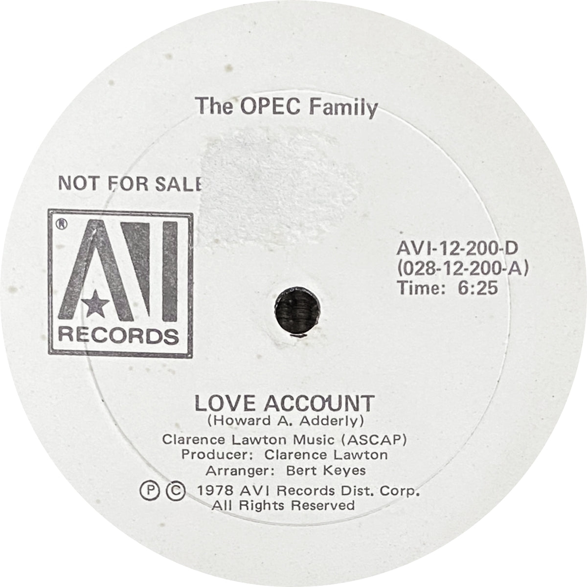 THE OPEC FAMILY / GET UP AND DO THE BOOGIE
