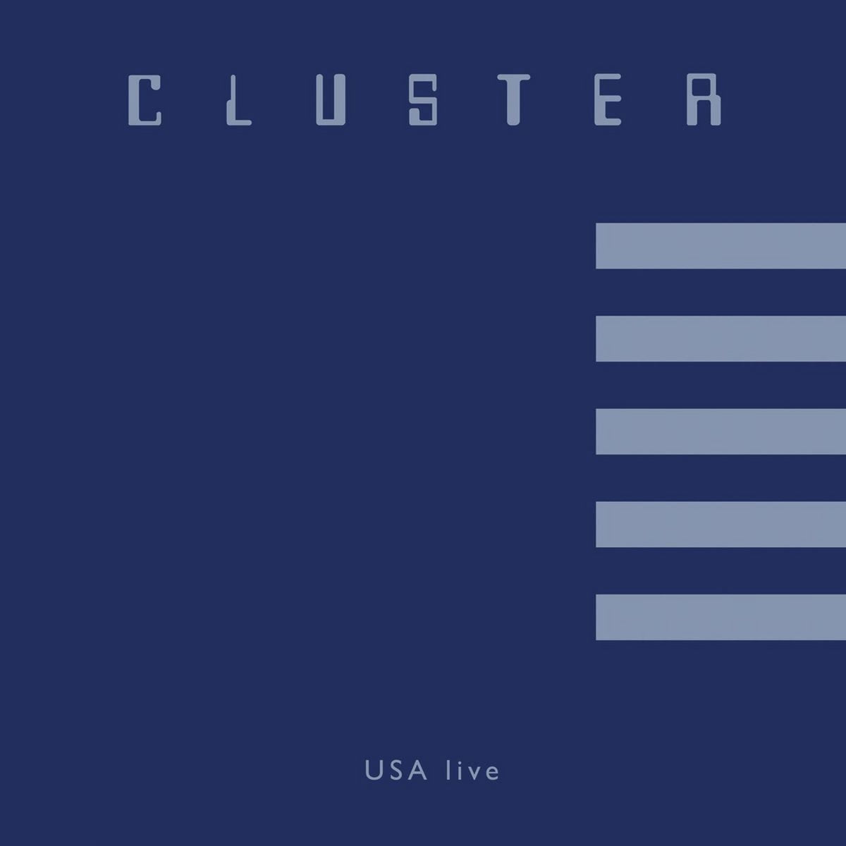 CLUSTER / USA LIVE