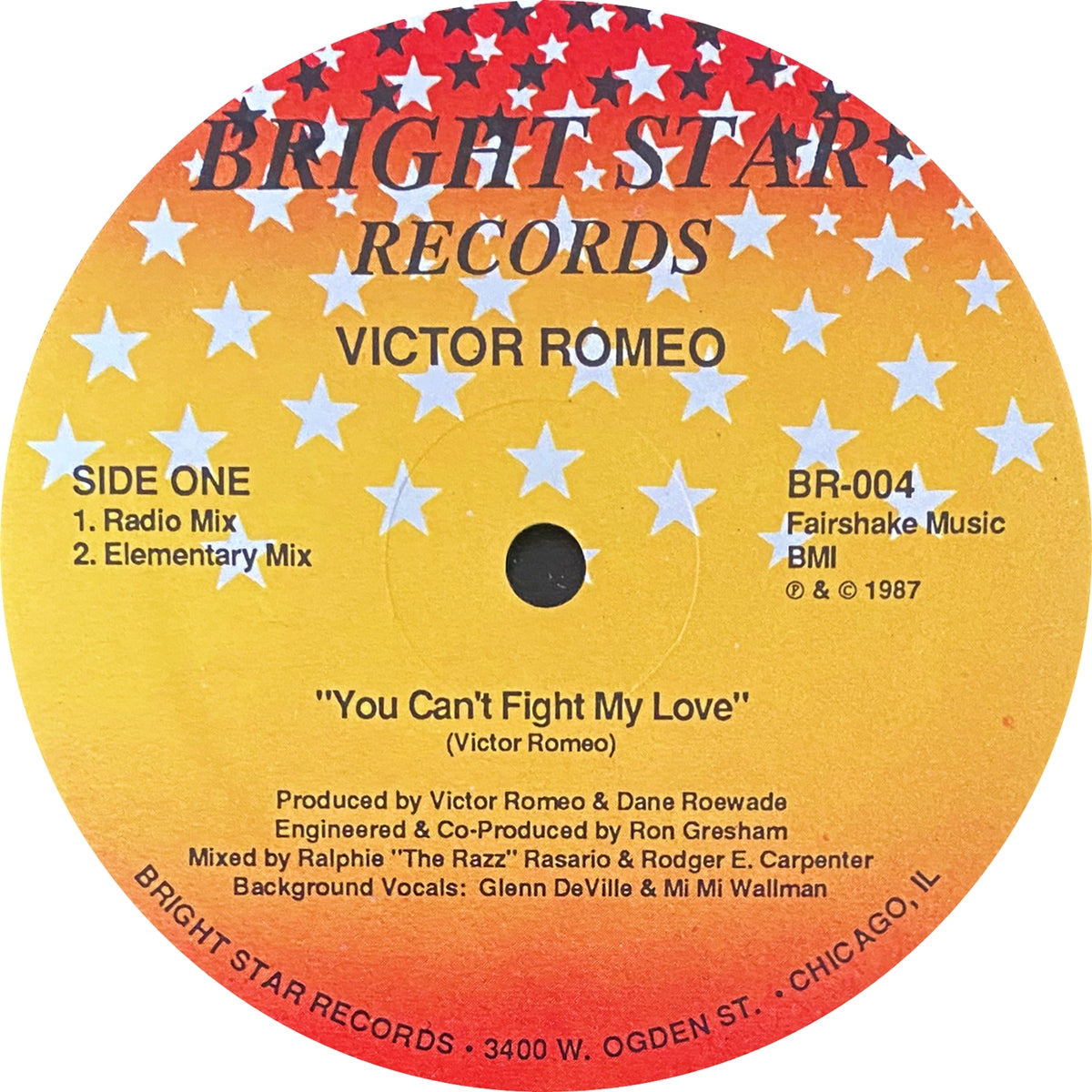 VICTOR ROMEO / YOU CAN'T FIGHT MY LOVE