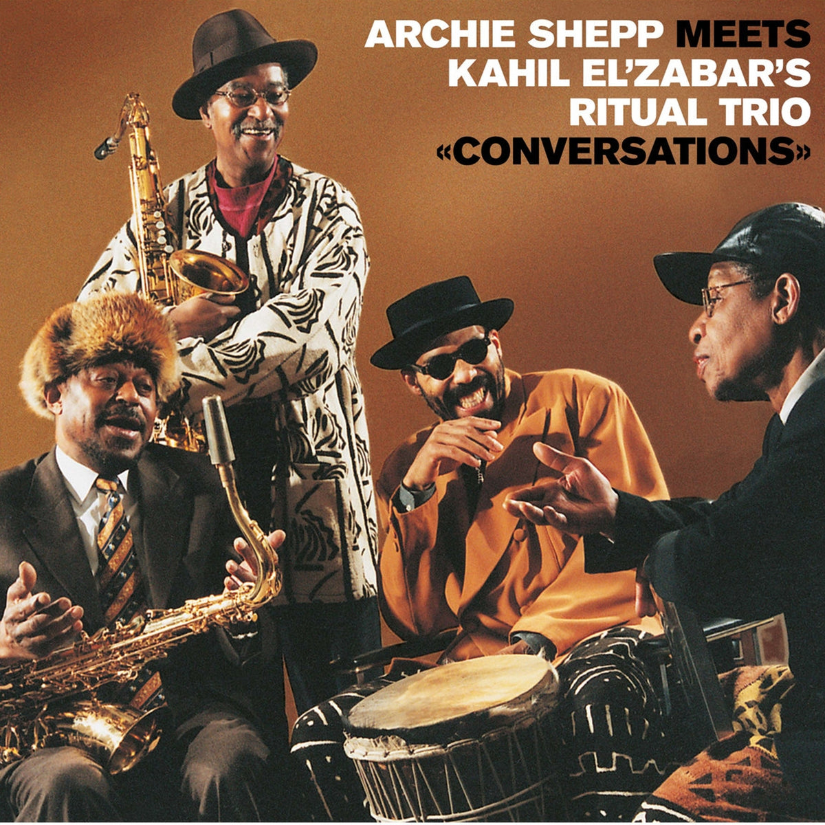 ARCHIE SHEPP MEETS KAHIL EL'ZABAR'S RITUAL TRIO / CONVERSATIONS