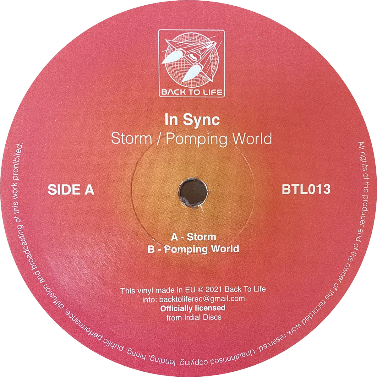 IN SYNC / STORM, POMPING WORLD