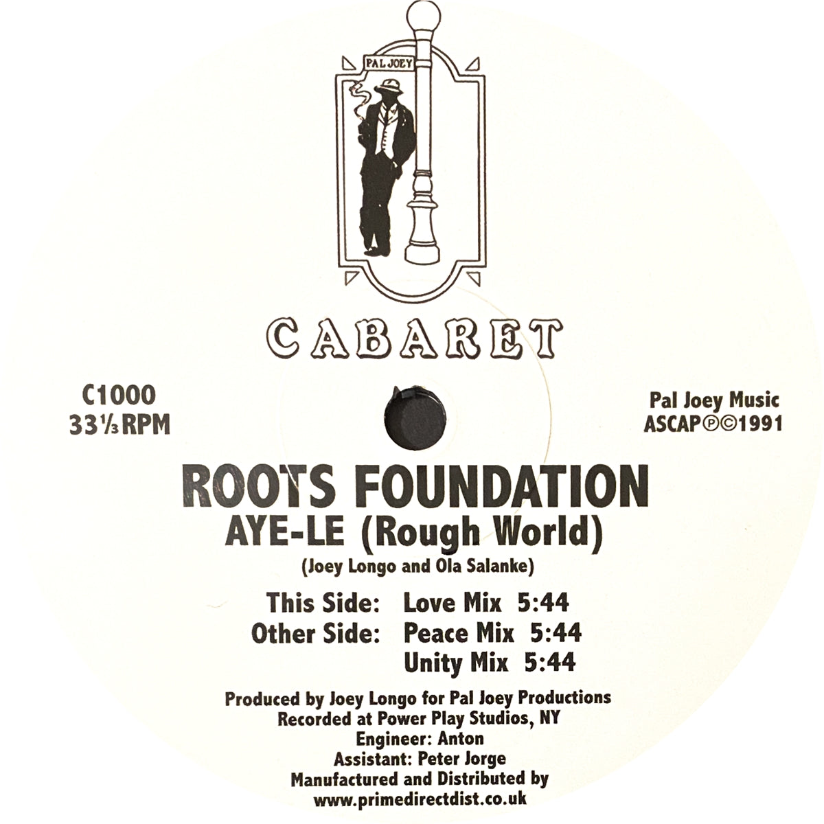 ROOTS FOUNDATION / AYE-LE (ROUGH WORLD)