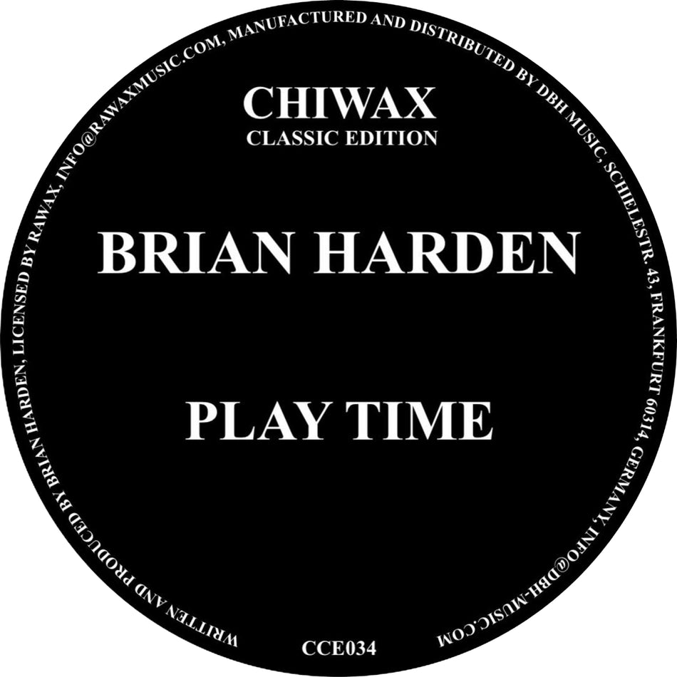 BRIAN HARDEN / PLAY TIME