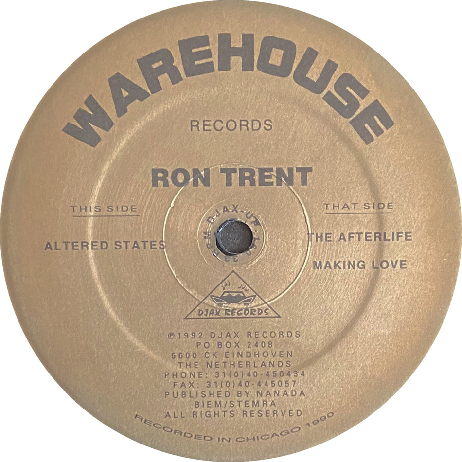 RON TRENT / ALTERED STATES, ALTERED STATES（THE REMIXES）