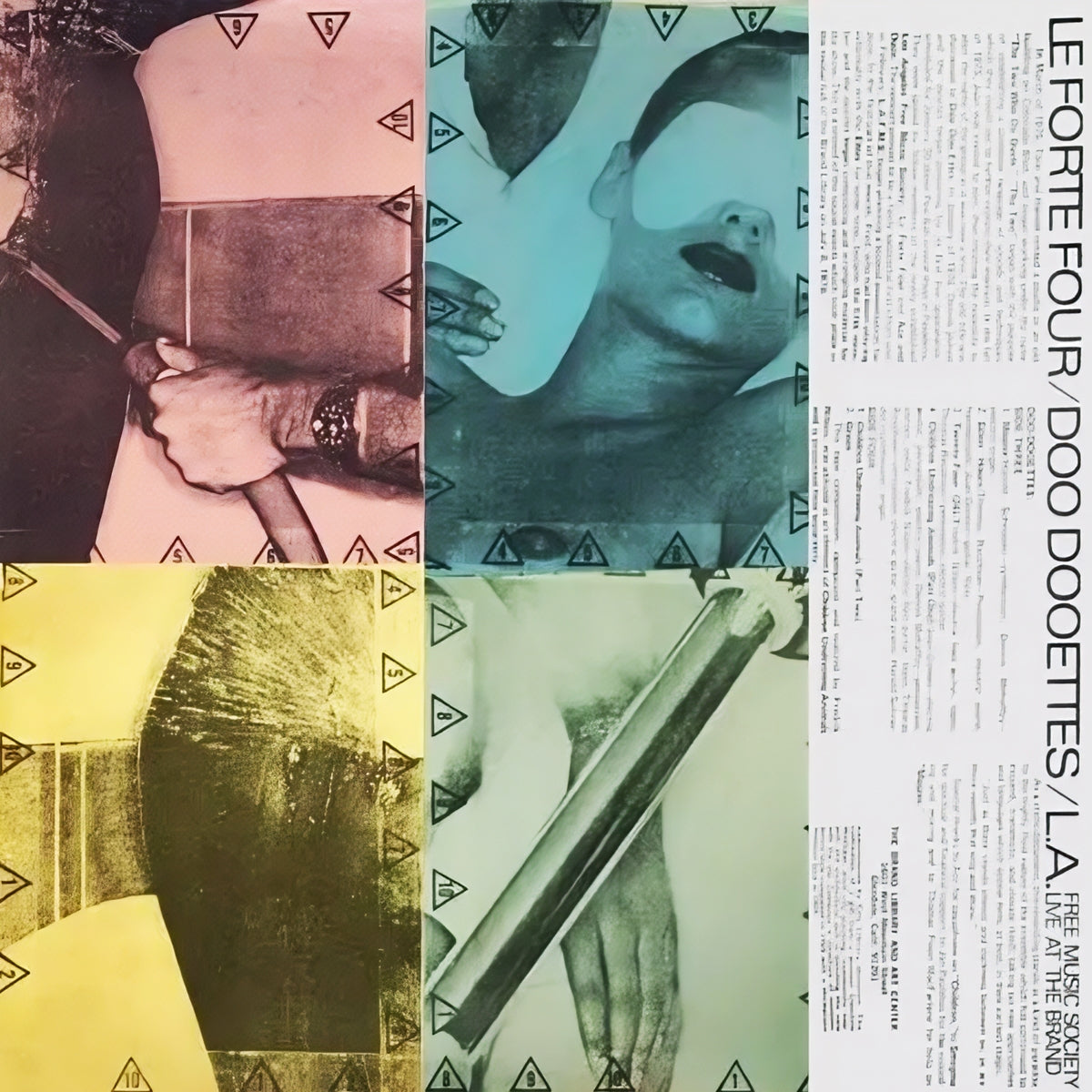 LE FORTE FOUR, DOO-DOOETTES / L.A. FREE MUSIC SOCIETY LIVE AT THE BRAND