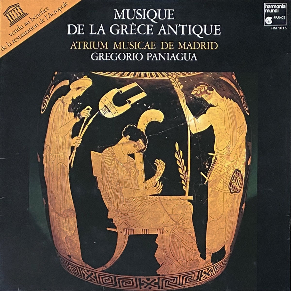 ATRIUM MUSICAE DE MADRID DIR. GREGORIO PANIAGUA / MUSIQUE DE LA GRECE ANTIQUE