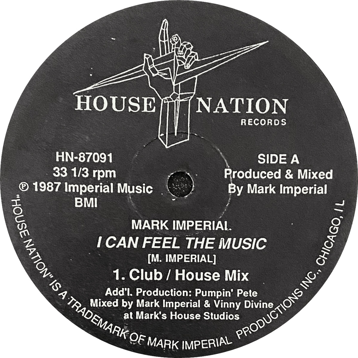 MARK IMPERIAL / I CAN FEEL THE MUSIC