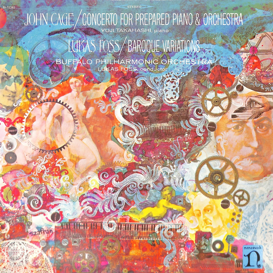 JOHN CAGE, LUKAS FOSS / CONCERTO FOR PREPARED PIANO & ORCHESTRA_BAROQUE VARIATIONS