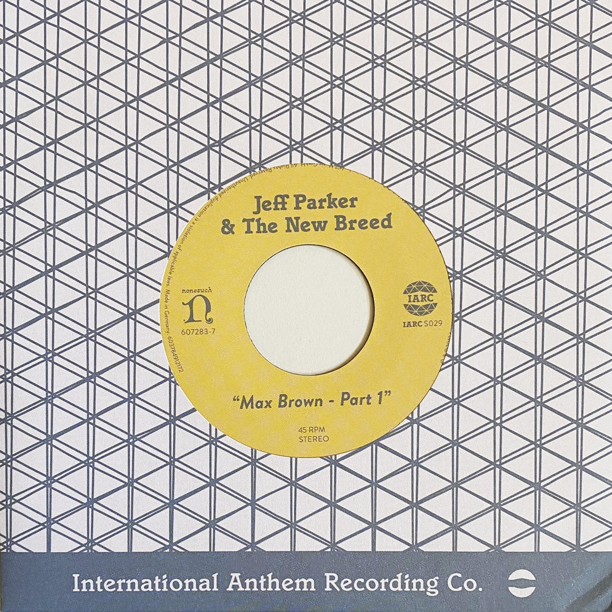 JEFF PARKER & THE NEW BREED / MAX BROWN
