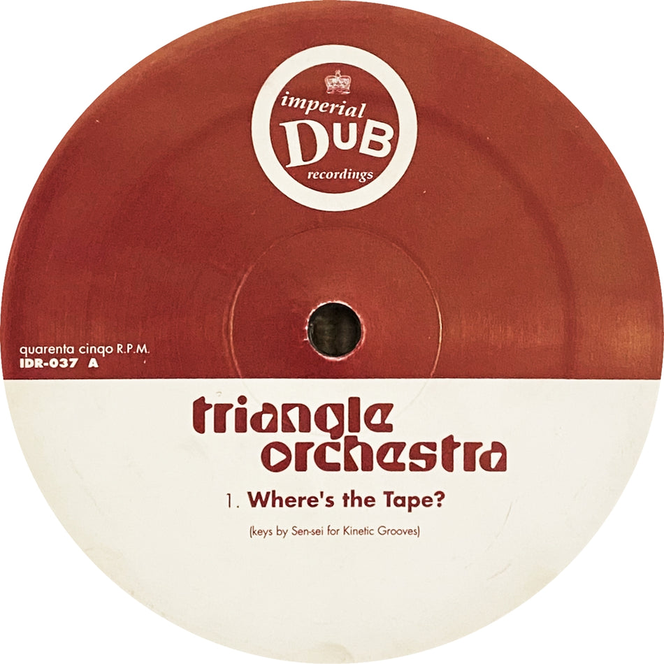 TRIANGLE ORCHESTRA / WHERE'S THE TAPE? 