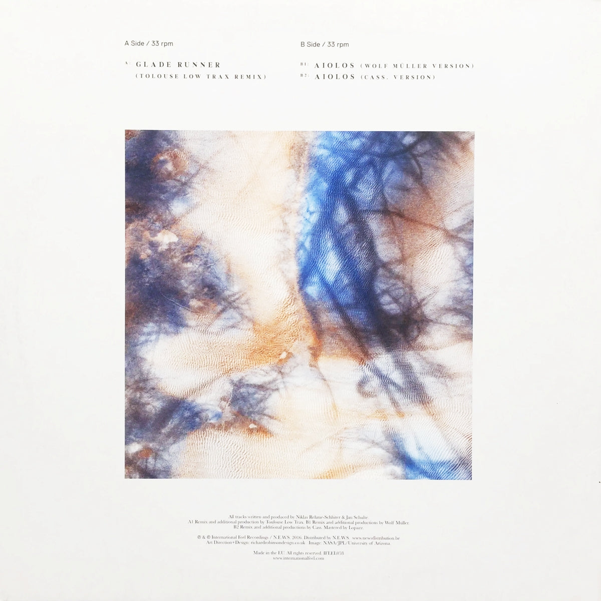 WOLF MULLER & CASS. / THE SOUND OF GLADES REMIXES