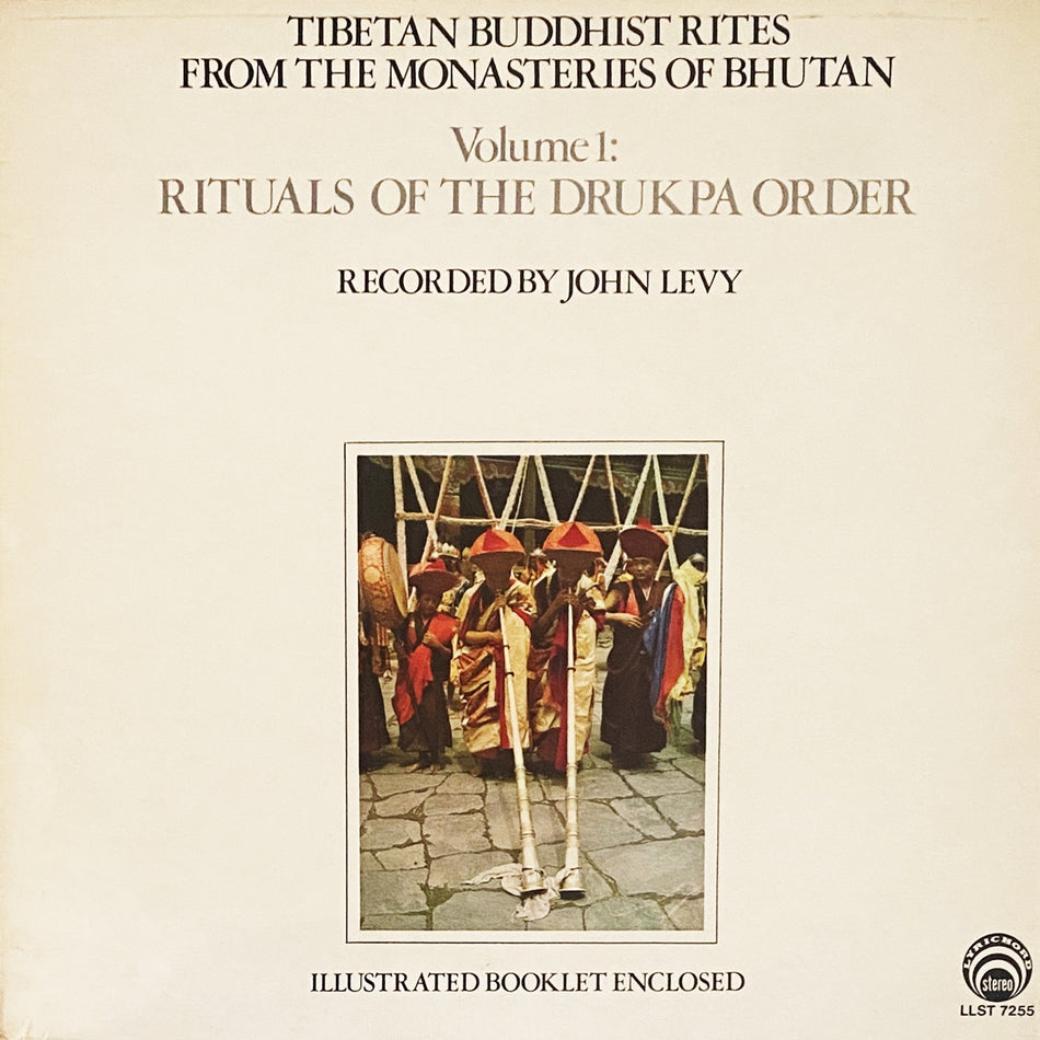 JOHN LEVY / TIBETAN BUDDHIST RITES FROM THE MONASTERIES OF BHUTAN VOLUME 1