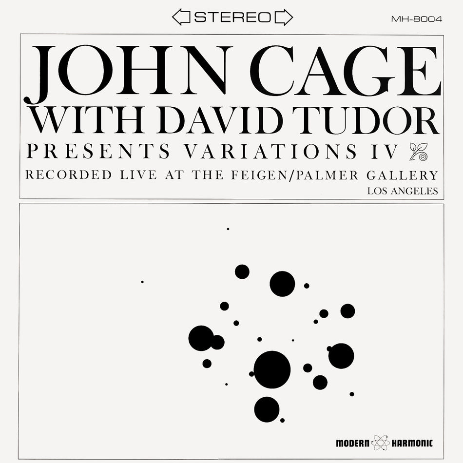 JOHN CAGE ASSISTED BY DAVID TUDOR / VARIATIONS IV