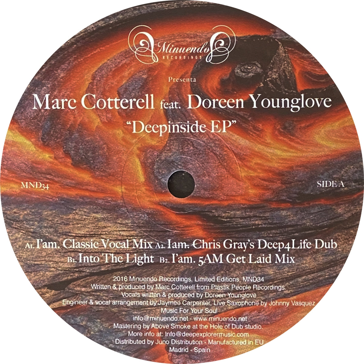 MARC COTTERELL FEAT. DOREEN YOUNGLOVE / DEEPINSIDE EP