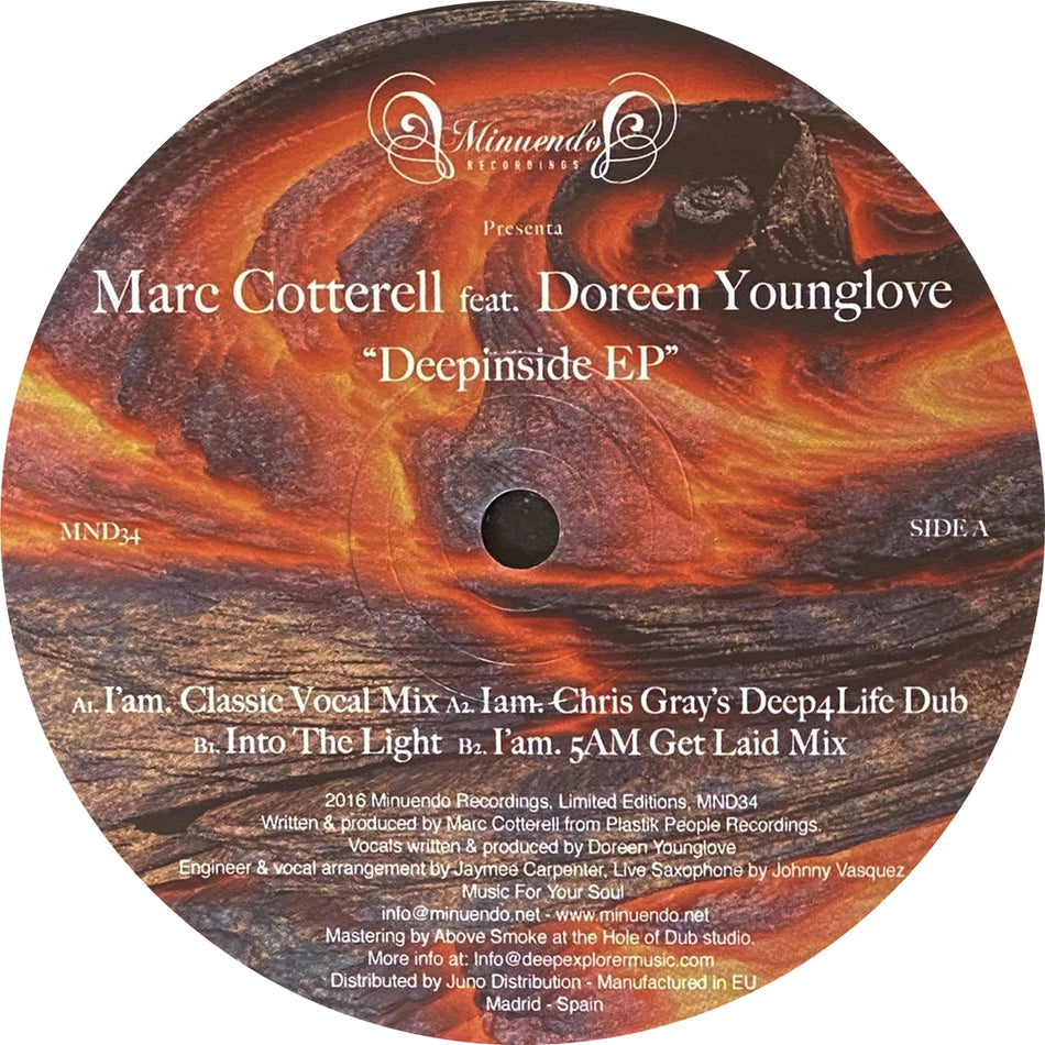 MARC COTTERELL FEAT. DOREEN YOUNGLOVE / DEEPINSIDE EP