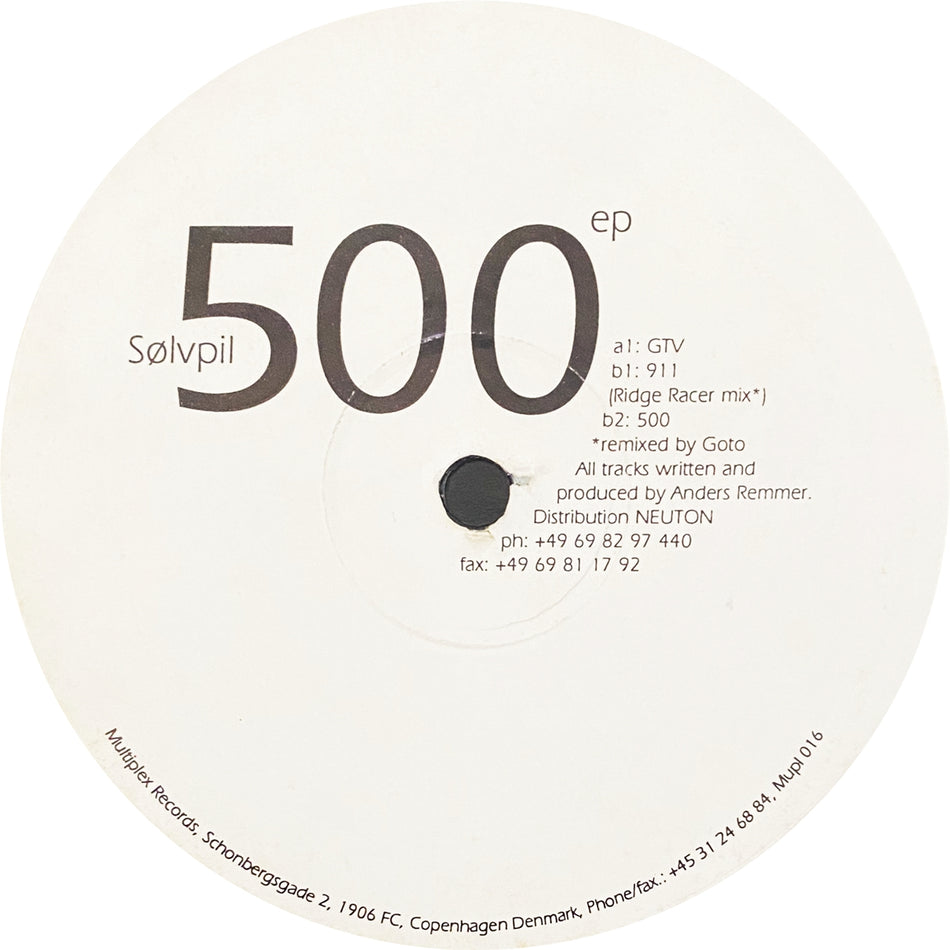 SØLVPIL / 500 EP