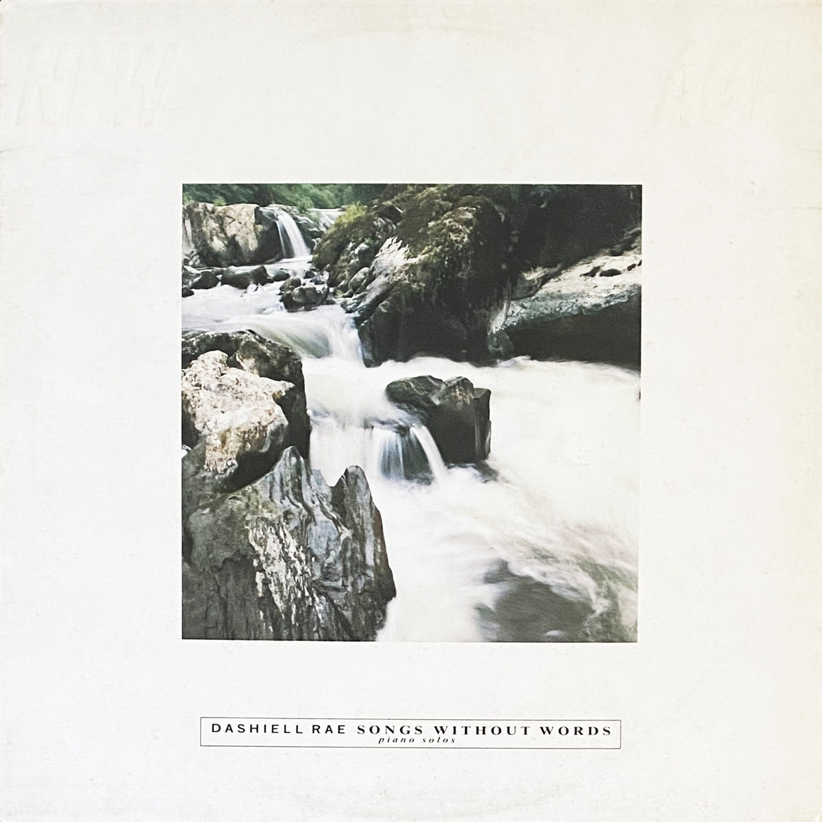 DASHIELL RAE / SONGS WITHOUT WORDS - PIANO SOLOS