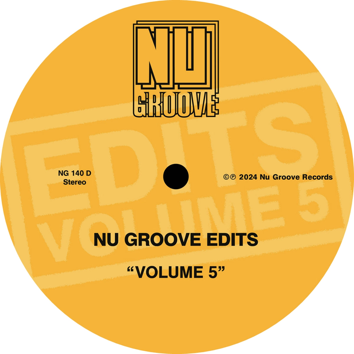 VARIOUS / NU GROOVE EDITS VOLUME 5