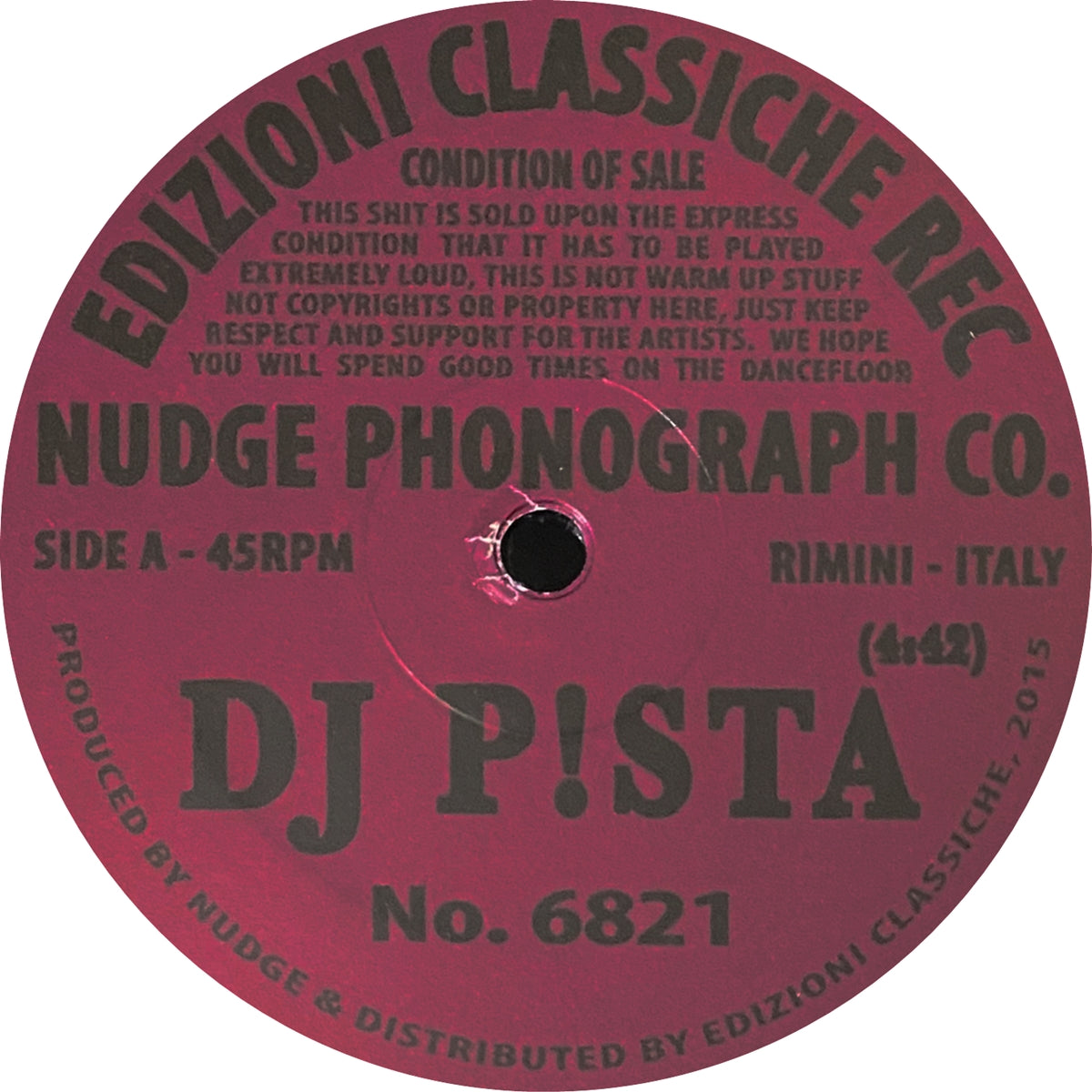NUDGE PHONOGRAPH CO. / UNTITLED