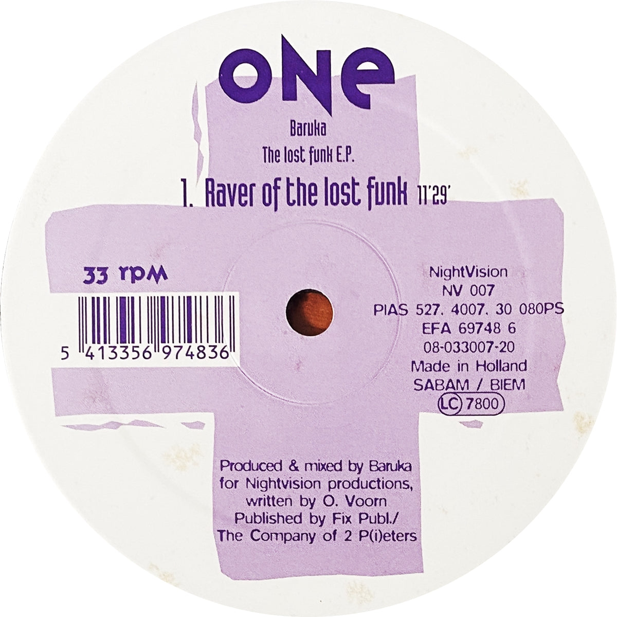 BARUKA / THE LOST FUNK EP