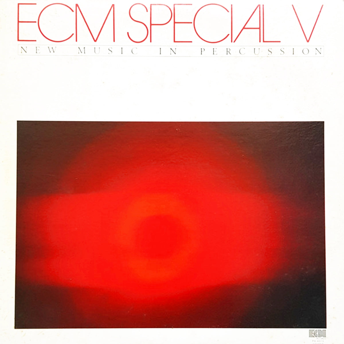 VARIOUS / ECM SPECIAL V: NEW MUSIC IN PERCUSSION