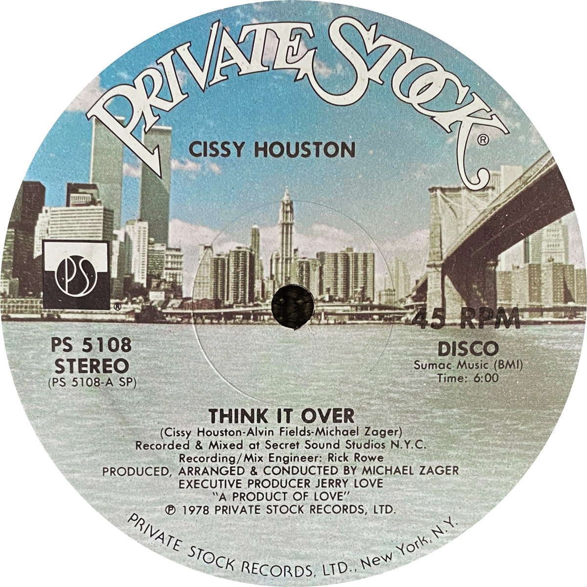 CISSY HOUSTON / THINK IT OVER