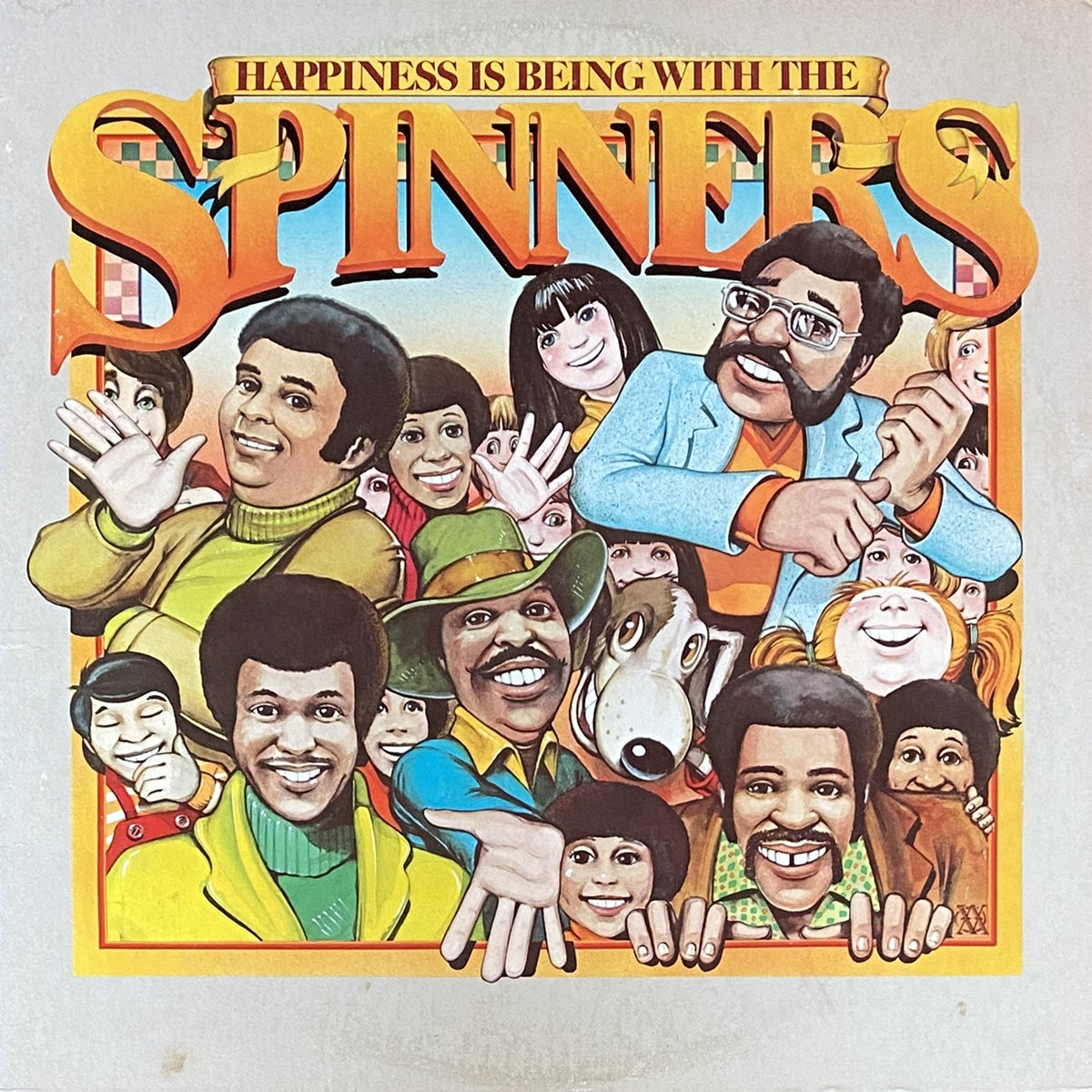 SPINNERS / HAPPINESS IS BEING WITH THE SPINNERS