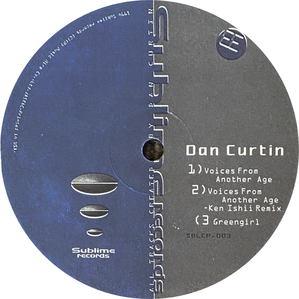 DAN CURTIN / VOICES FROM ANOTHER AGE