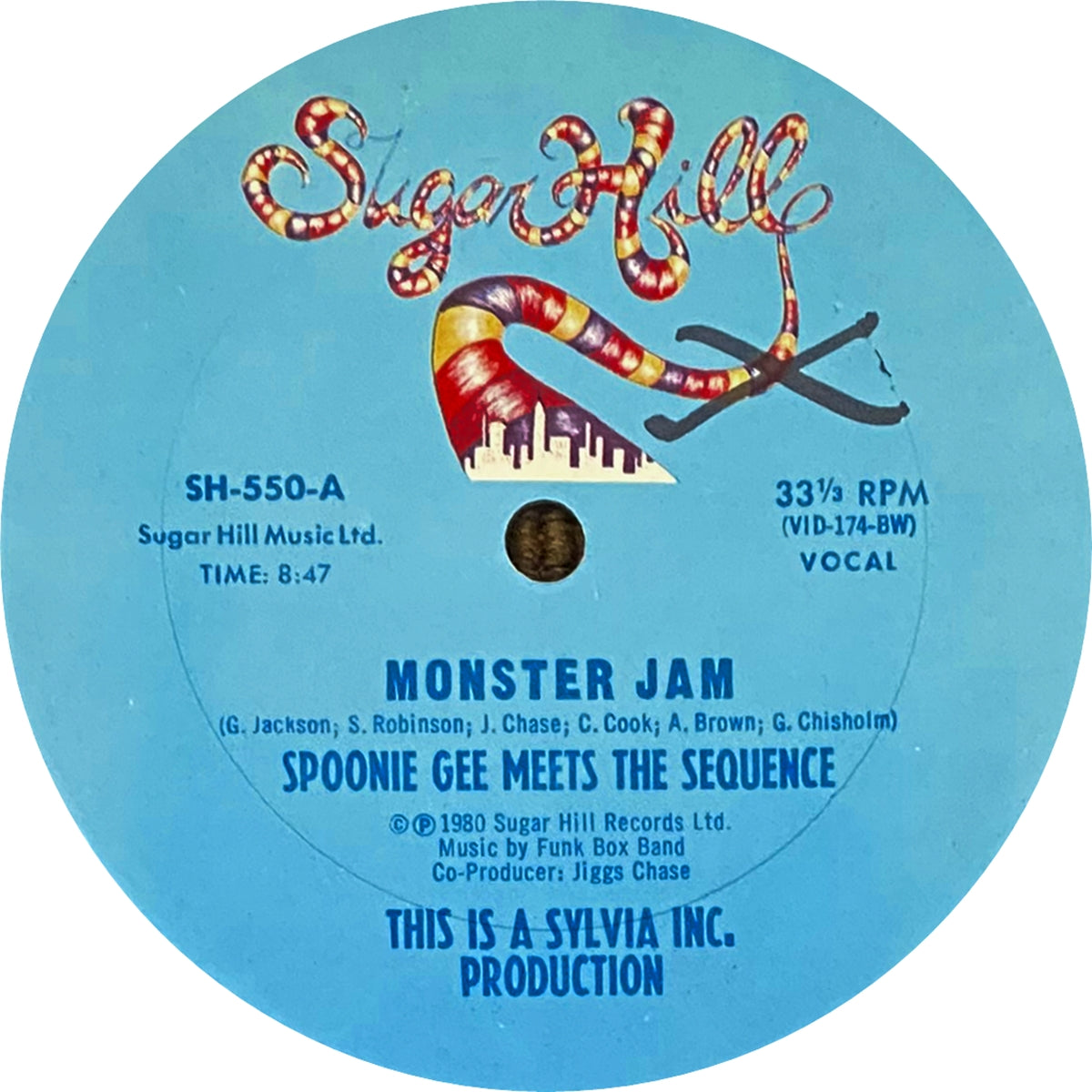 SPOONIE GEE MEETS THE SEQUENCE / MONSTER JAM