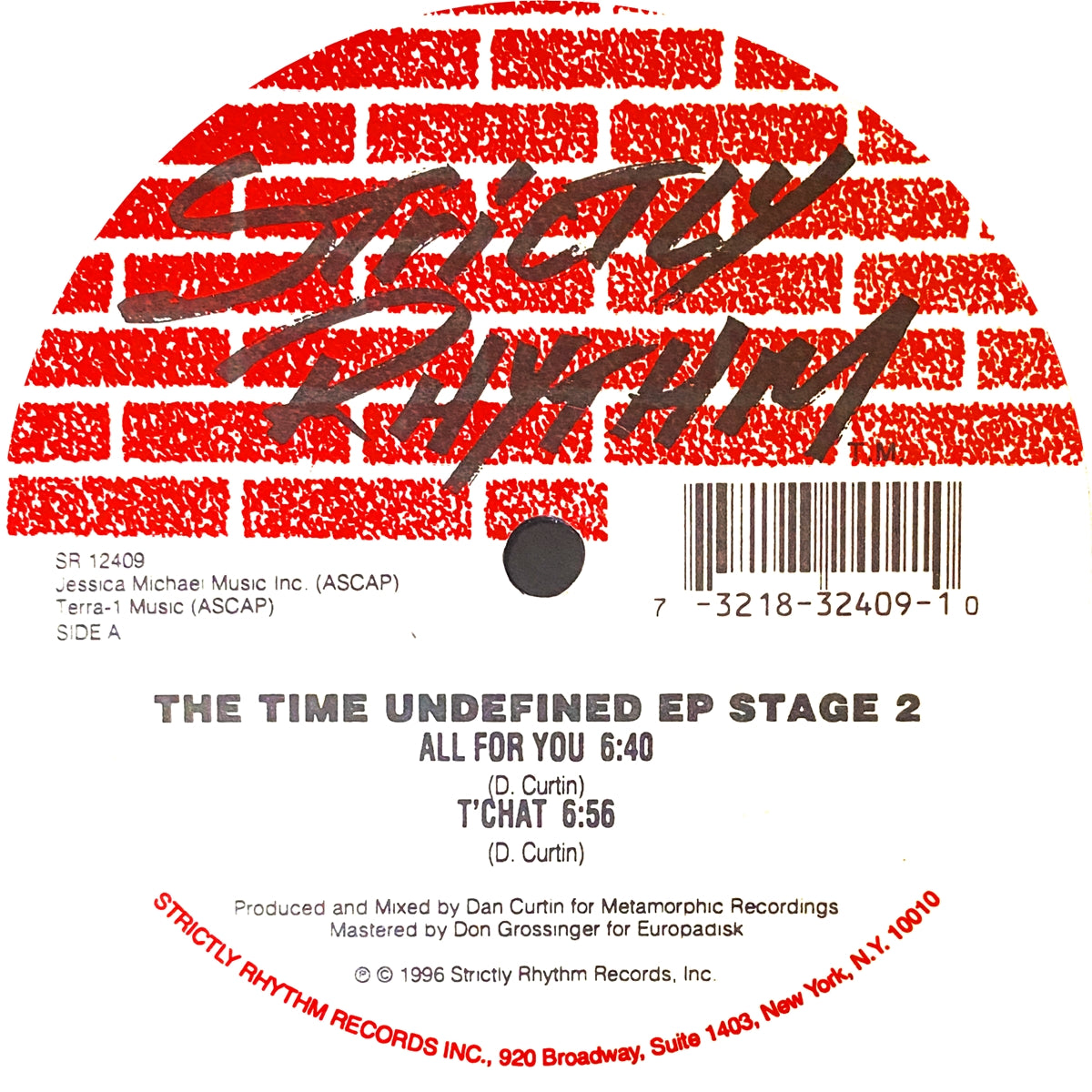 THE TIME UNDEFINED / THE TIME UNDEFINED EP STAGE 2