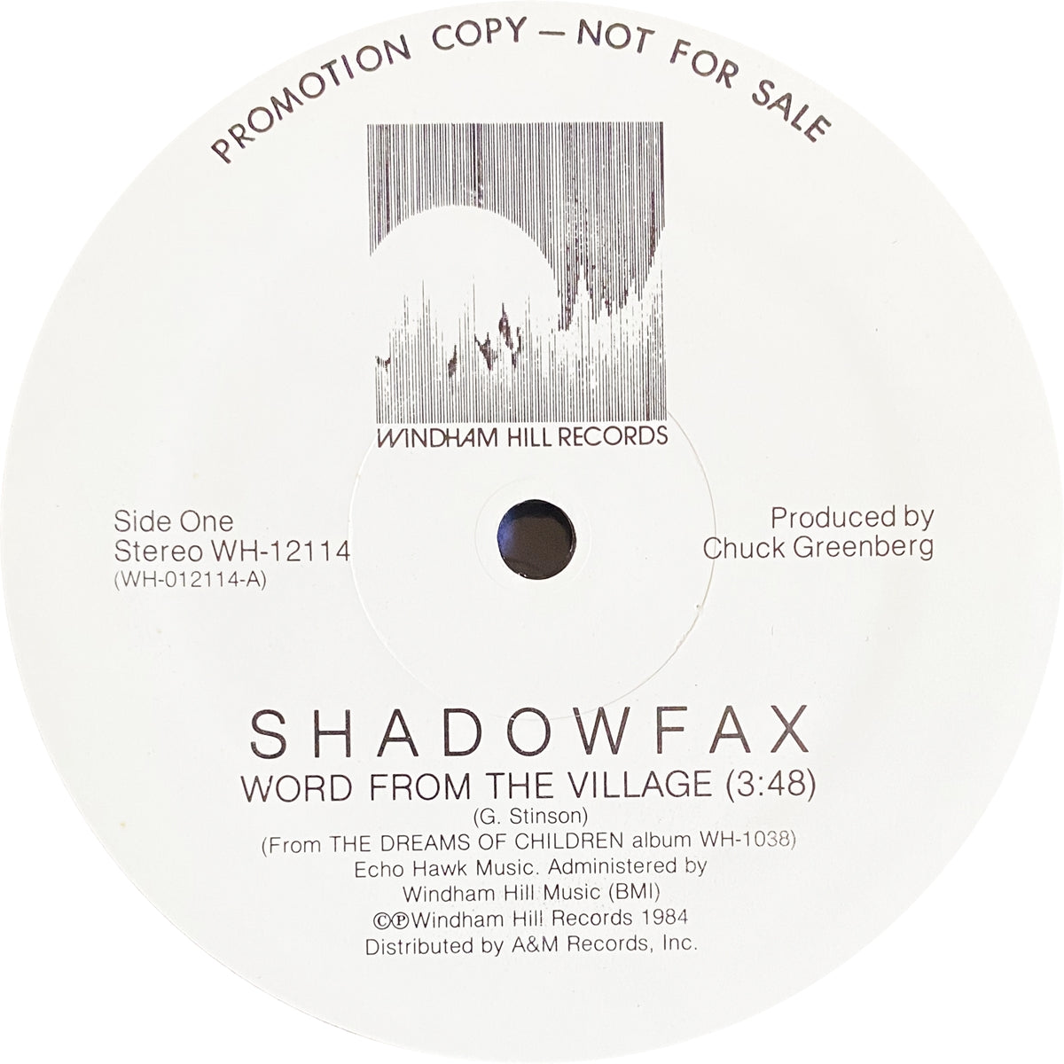 SHADOWFAX / WORD FROM THE VILLAGE