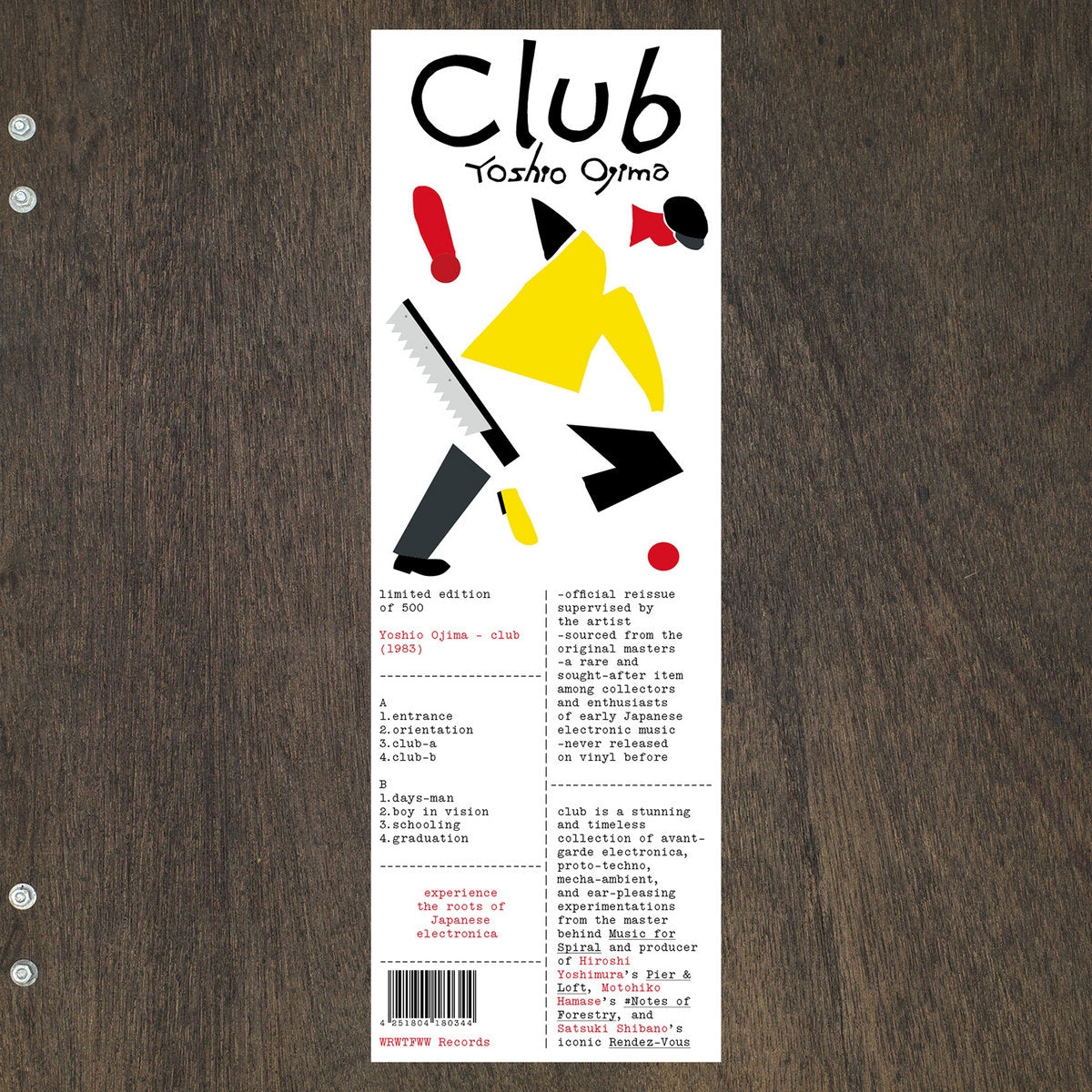 YOSHIO OJIMA / CLUB 